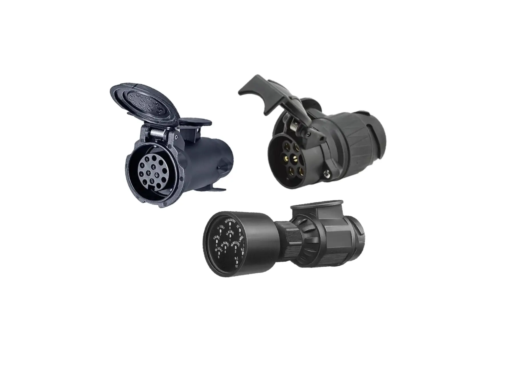 12V adapter og teststik