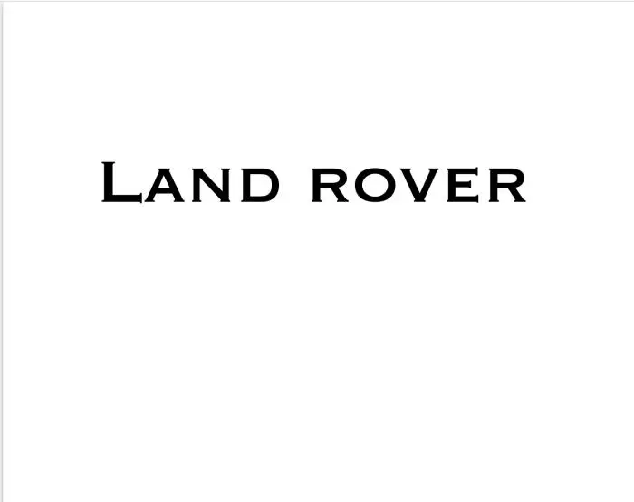 Land Rover