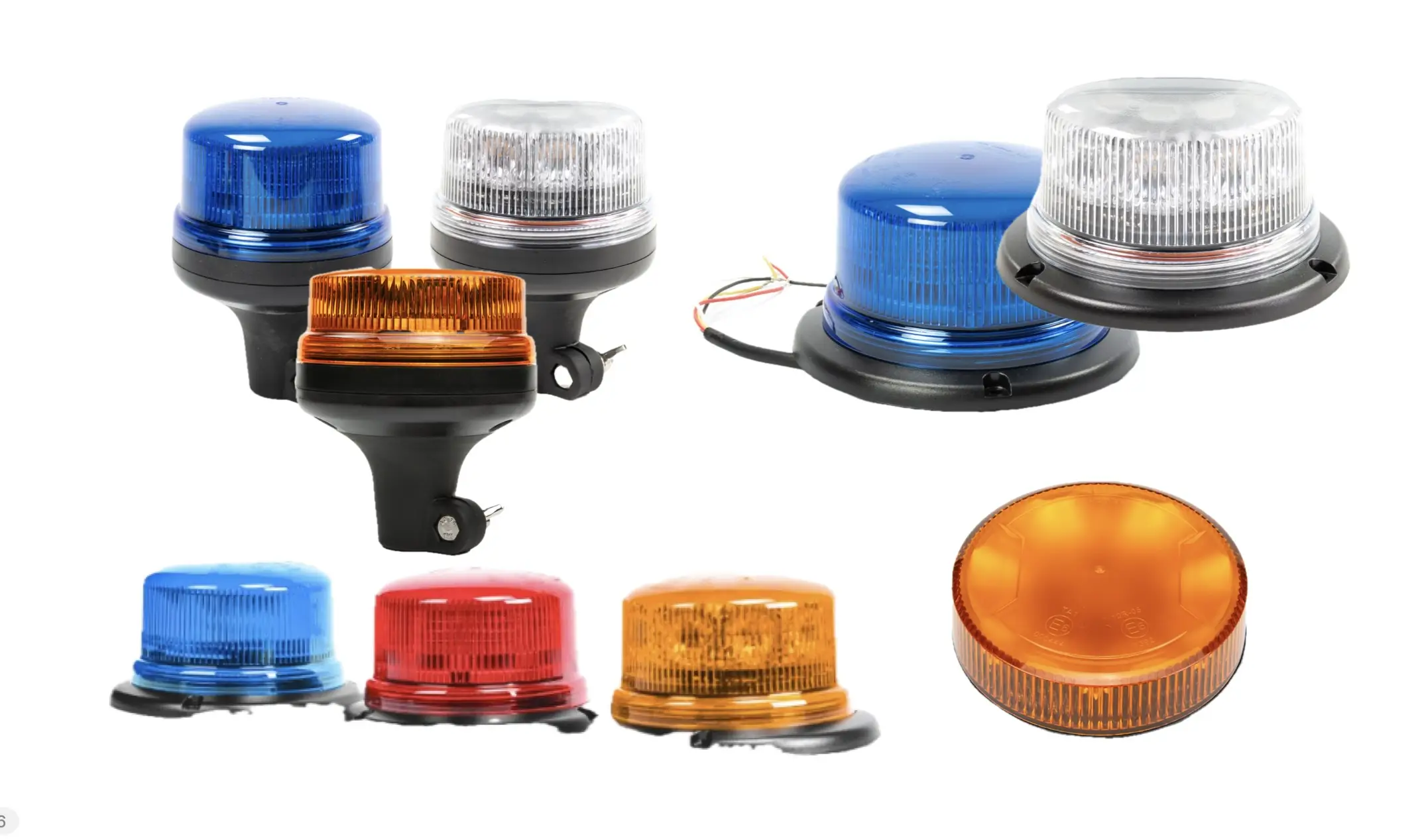 Enkelte udrykning og advarselslygter