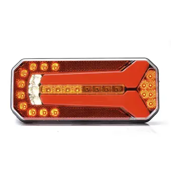 WAS W150DD LED Baglygte m. dynamisk blinklys - 