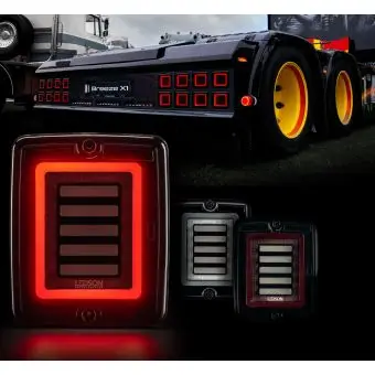 Breeze X1 LED baglygte - 