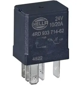 24V Micro skifterel&aelig; 10/20A - Rel&aelig;er og tilbeh&oslash;r