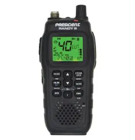 President Randy 3 CB h&aring;ndholdt - Radioer