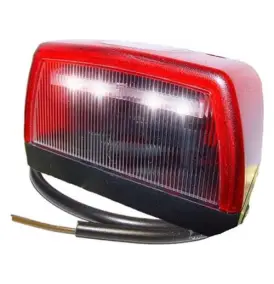 Proplast LED nummerpladelygte m/u baglys - Nummerpladelygter